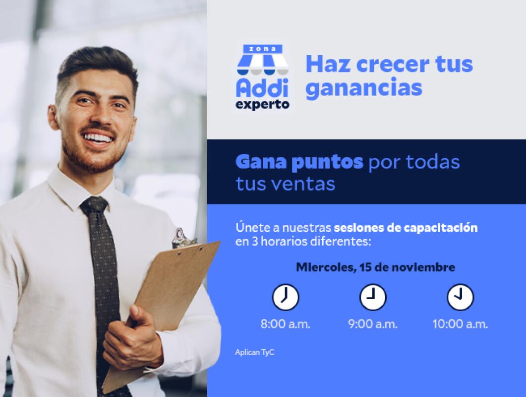 Webinar AddiExperto Llega a Comunidad Addi.